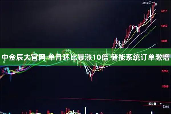 中金辰大官网 单月环比暴涨10倍 储能系统订单激增